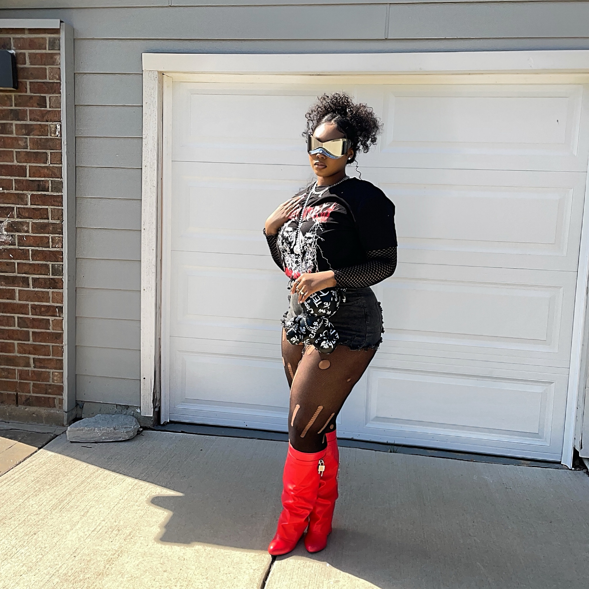 Black and red distressed outfit..

#LTKFind #LTKstyletip