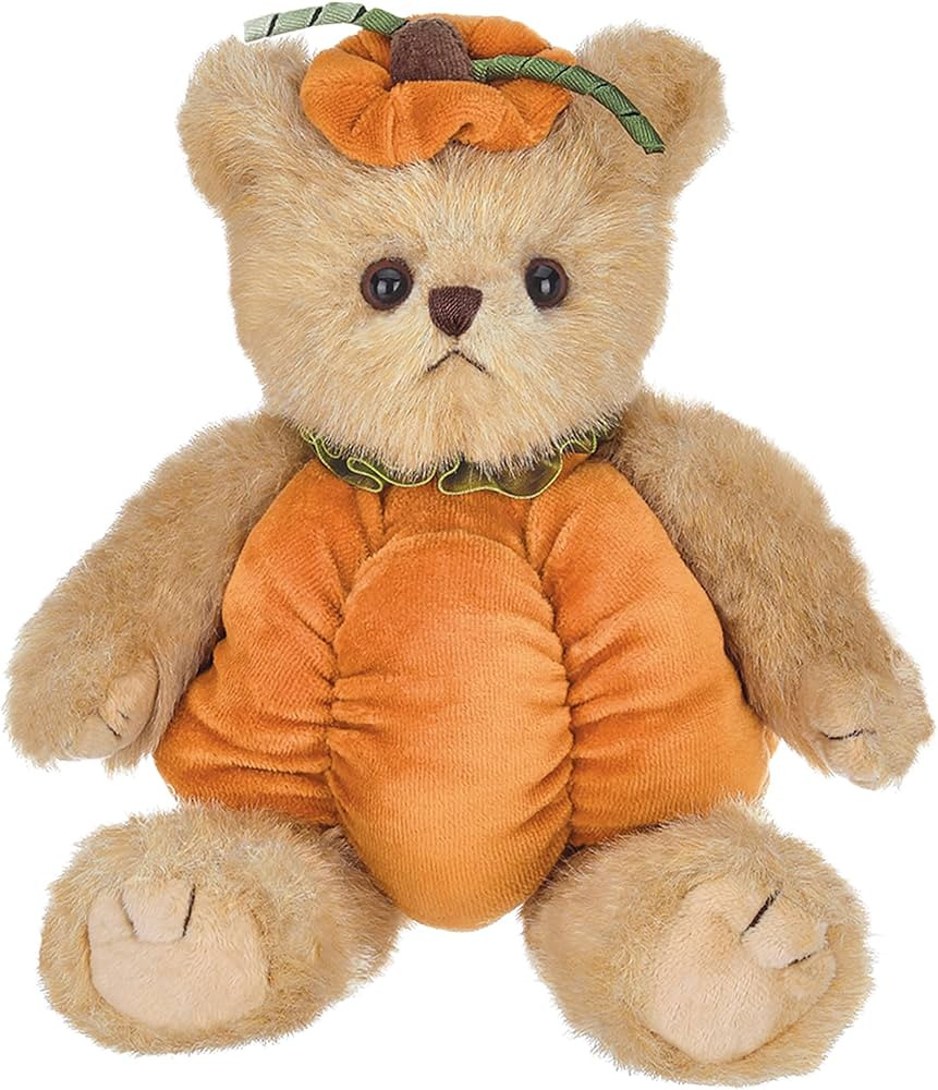 Bearington Izzy A. Pumpkin Plush, 10 Inch Halloween Stuffed Animal Teddy Bear | Amazon (US)