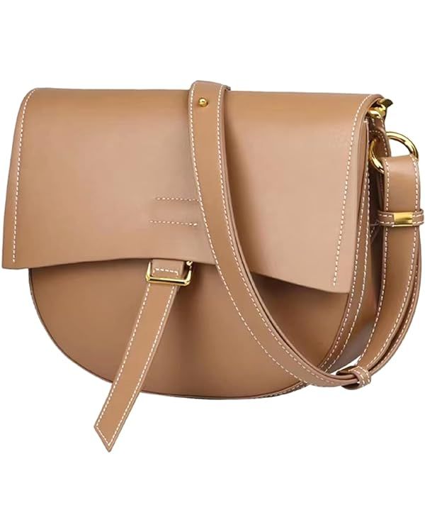 Crossbody Bags for Women Designer Handbags for Women Leather Satchel Bags | Amazon (US)