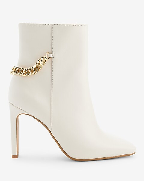 Chain Heel Bootie | Express