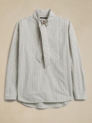 Una Tie-Neck Blouse | Banana Republic (US)