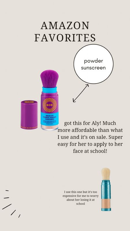 Amazon powder spf great for kids deal of the day 

#LTKsalealert #LTKkids #LTKSeasonal