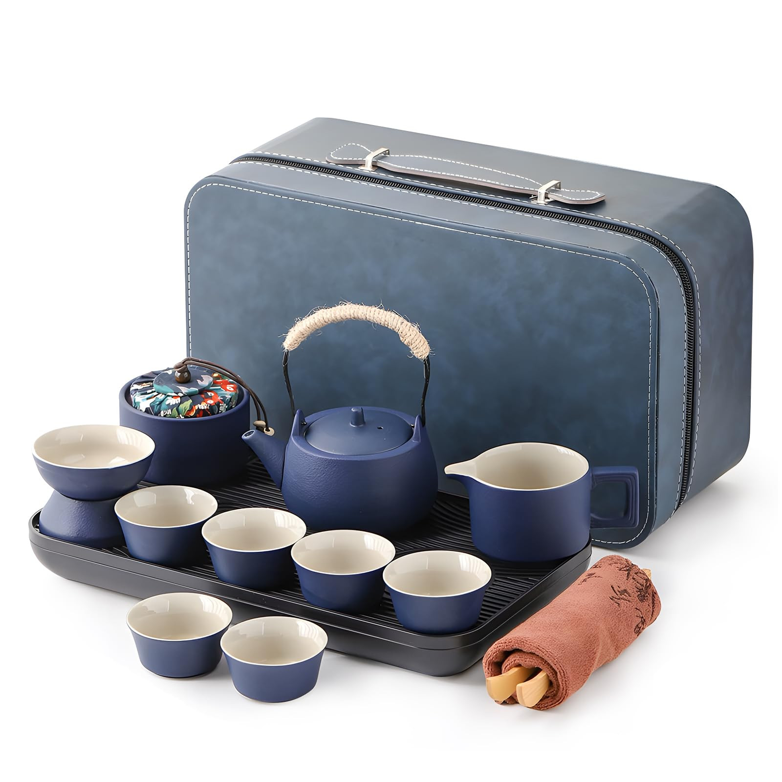 Japanese Tea Set, Chinese Tea Sets, Porcelain Japanese Tea Cups,Gift Sets Includes 1 Teapot, 6 Te... | Amazon (US)