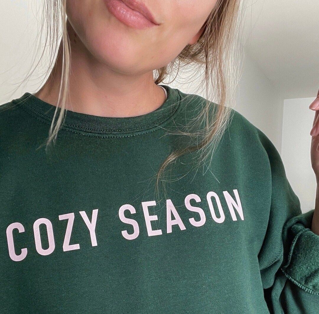 Cozy Season Adult Sweatshirt Cozy Christmas Crew Cozy - Etsy | Etsy (US)