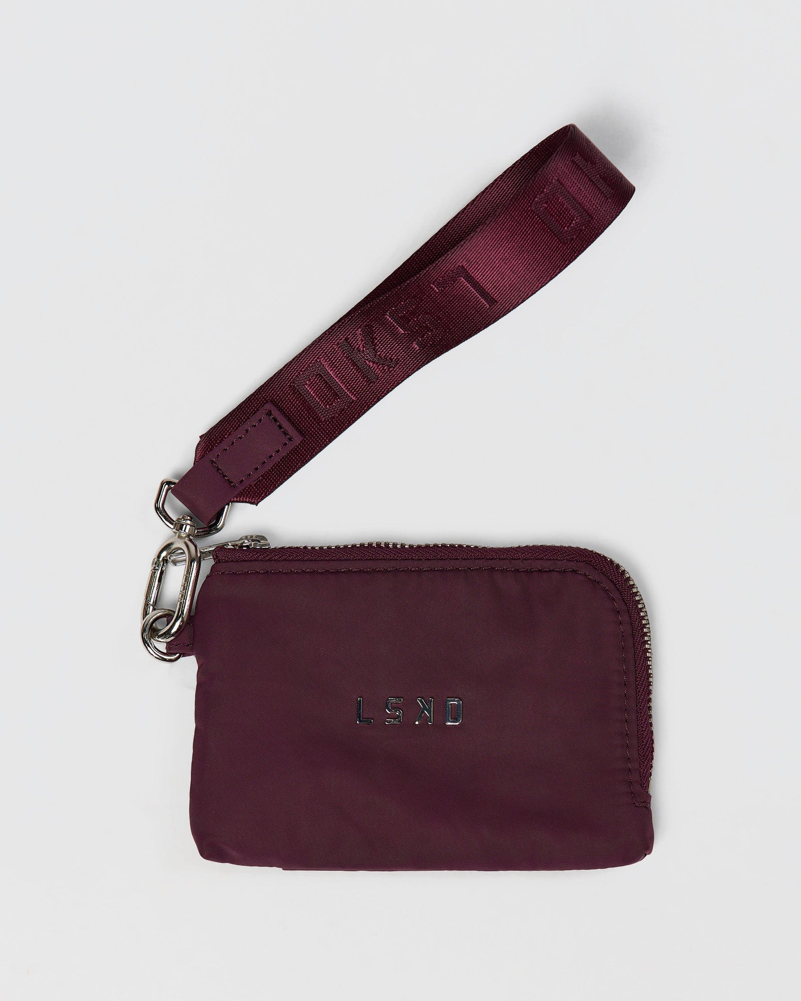 Go-To Wristlet Pouch - Cherry Lacquer | LSKD