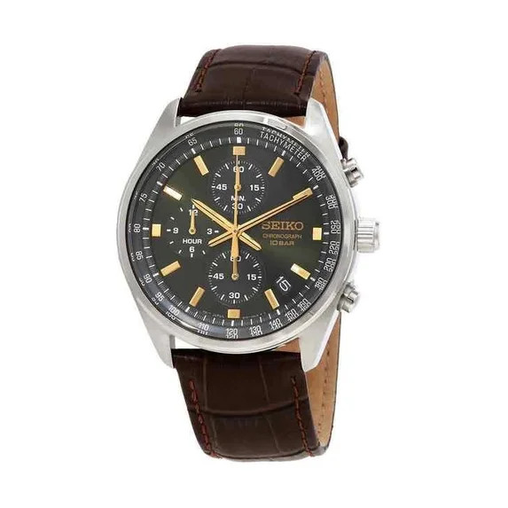 Seiko Chronograph Quartz SSB385 SSB385P1 SSB385P 100M Men's Watch | Walmart (US)