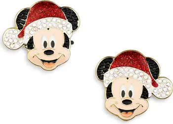 BaubleBar Disney Mickey Mouse Santa Earrings | Nordstromrack | Nordstrom Rack