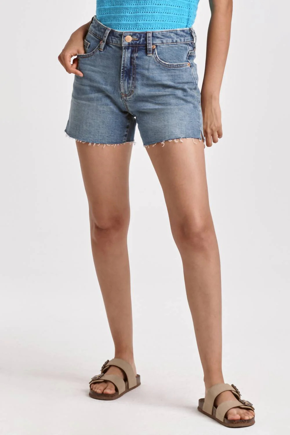 Ivy Jean Shorts In Denim | Shop Simon