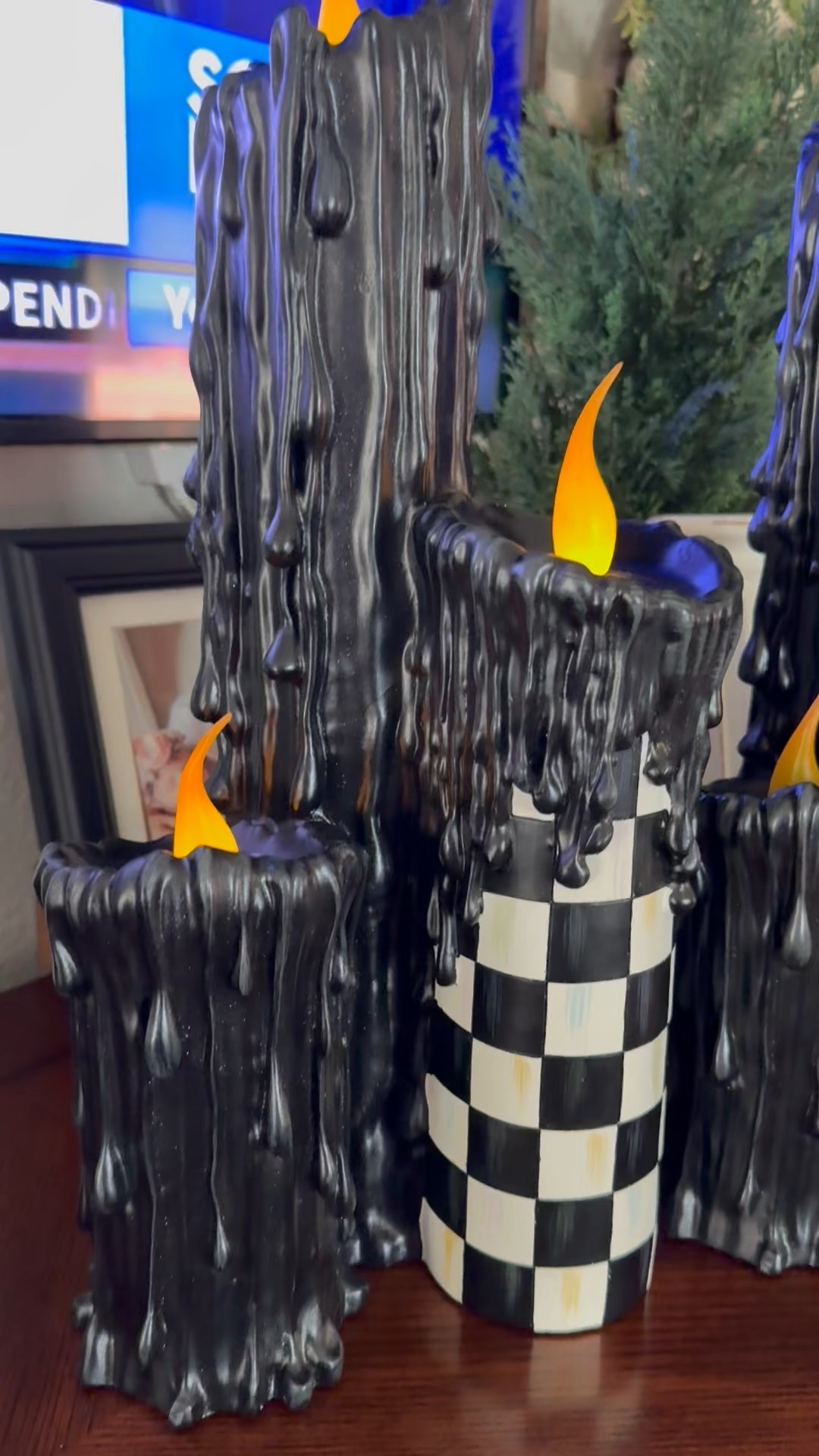 MacKenzieChilds barn sale my favorite candles for the upcoming holiday season for Halloween #MacKenzieChilds