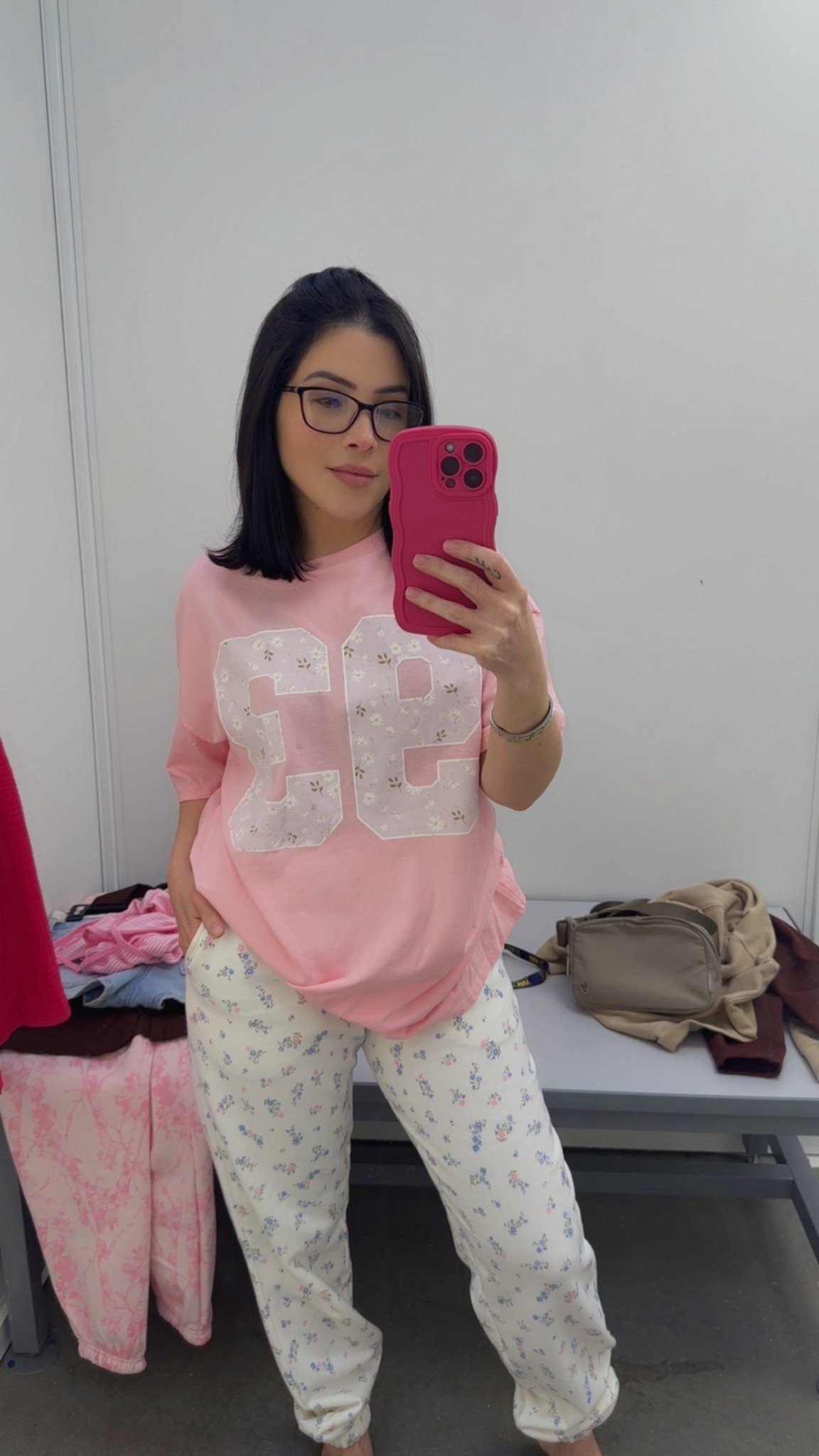 Tshirt xxs
Pant xs

#LTKPetite #LTKValentine #LTKSeasonal