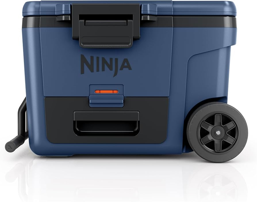 Ninja | Cooler | FrostVault 45QT Cooler with Wheels | Insulated with Temp Dry Storage Drawer | Ke... | Amazon (US)