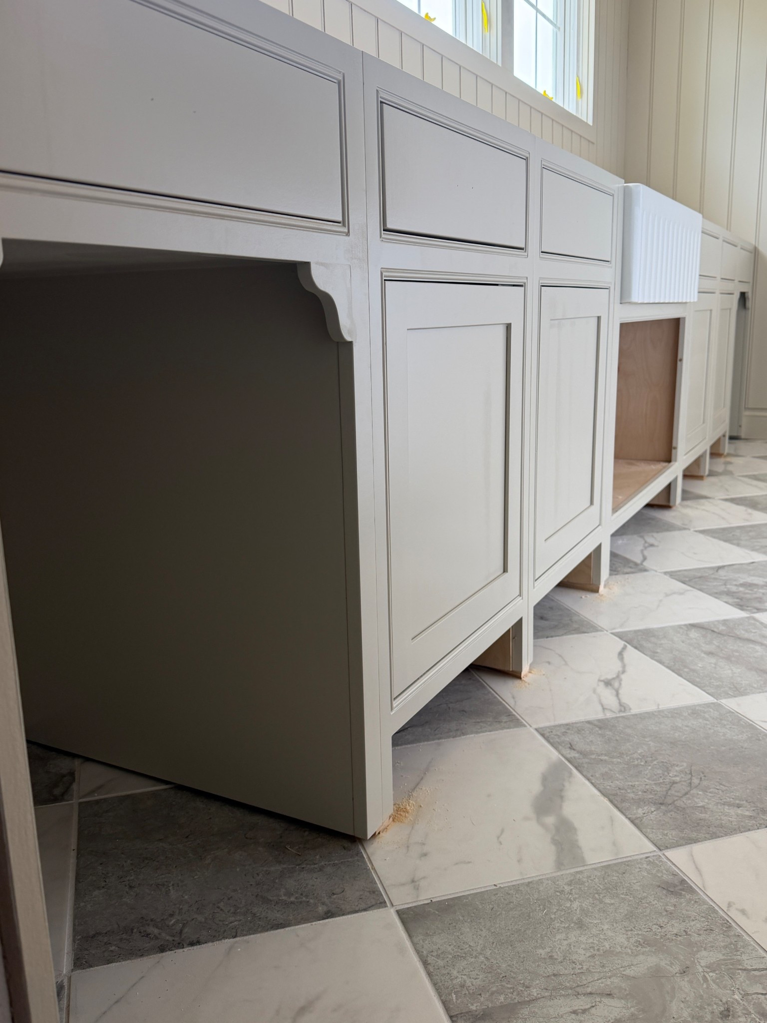 Laundry room cabinets & floors 

#LTKHome