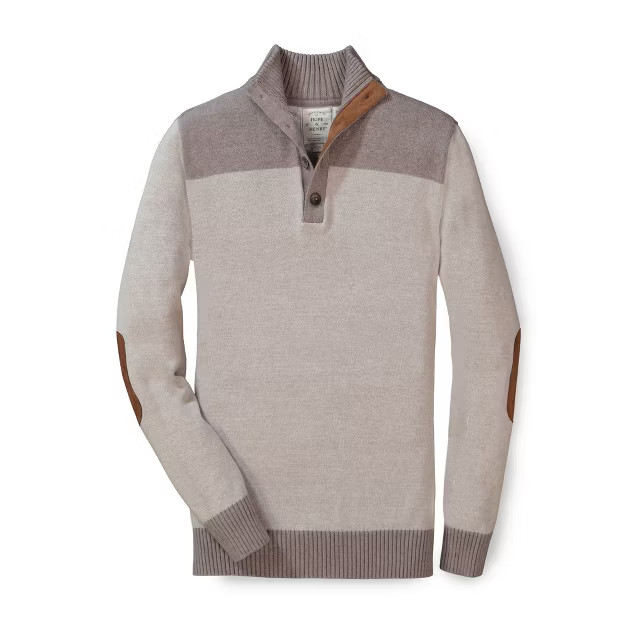Hope & Henry Mens' Zip Up Cable Sweater | Target
