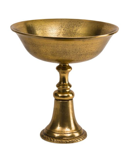 14x20 Cast Aluminum Footed Bowl | TJ Maxx