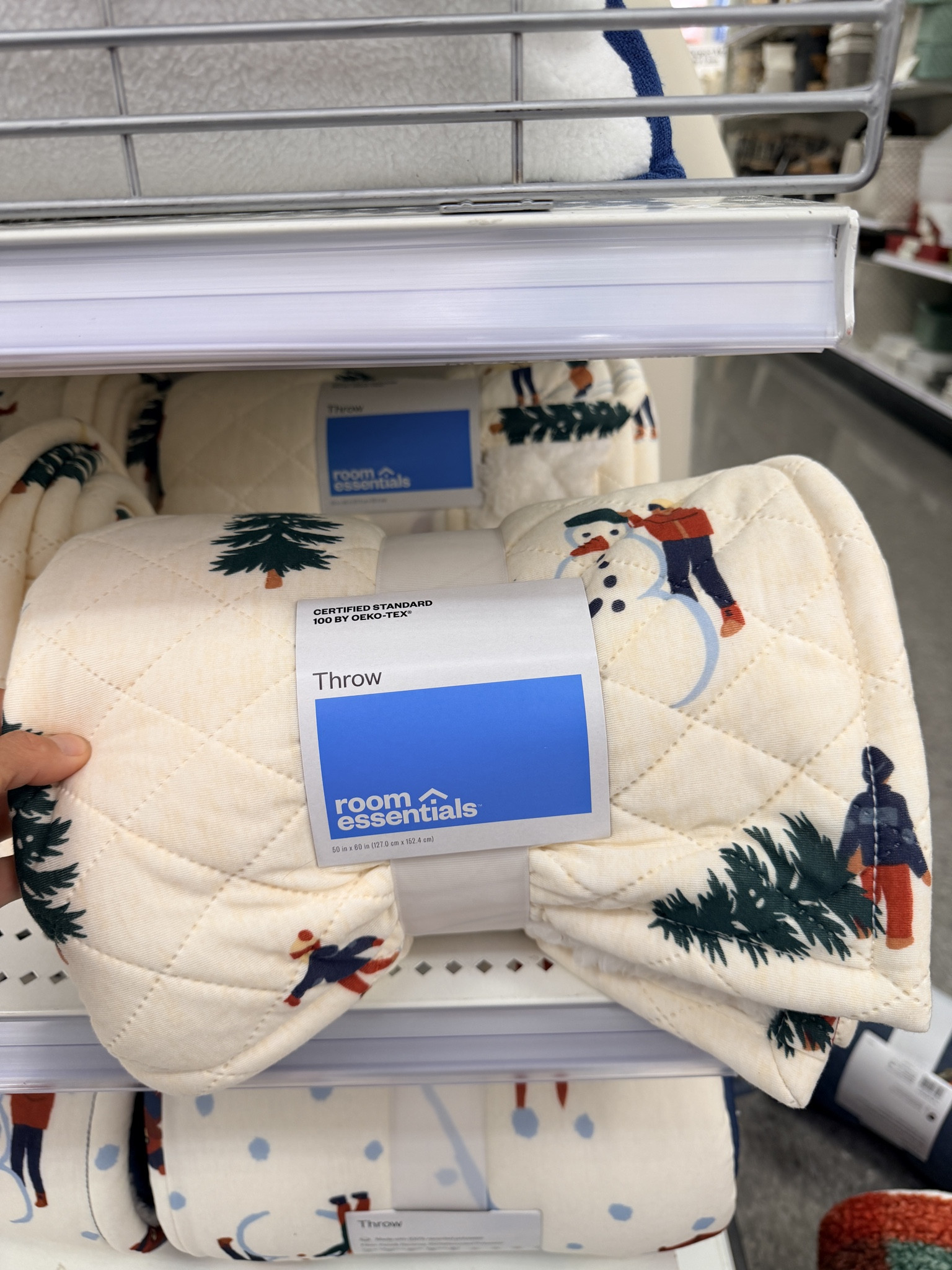 This vintage-inspired snowman throw quilt from Target brings a cozy, classic touch to winter decor. The quilted texture and nostalgic design make it feel collected and charming — perfect for layering or gifting this season.

#LTKHoliday #LTKGiftGuide #LTKSeasonal