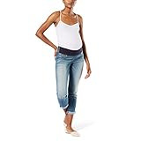 Signature by Levi Strauss & Co. Gold Label Women's Maternity Baby Bump Slim Boyfriend Jeans, Rhapsod | Amazon (US)