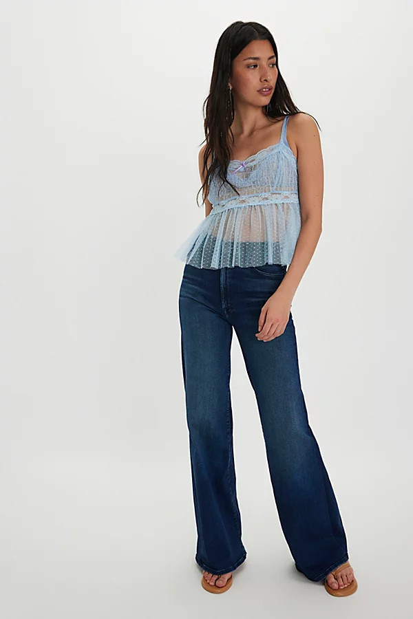 MOTHER The Hustler Roller Sneak Jeans | Free People (Global - UK&FR Excluded)