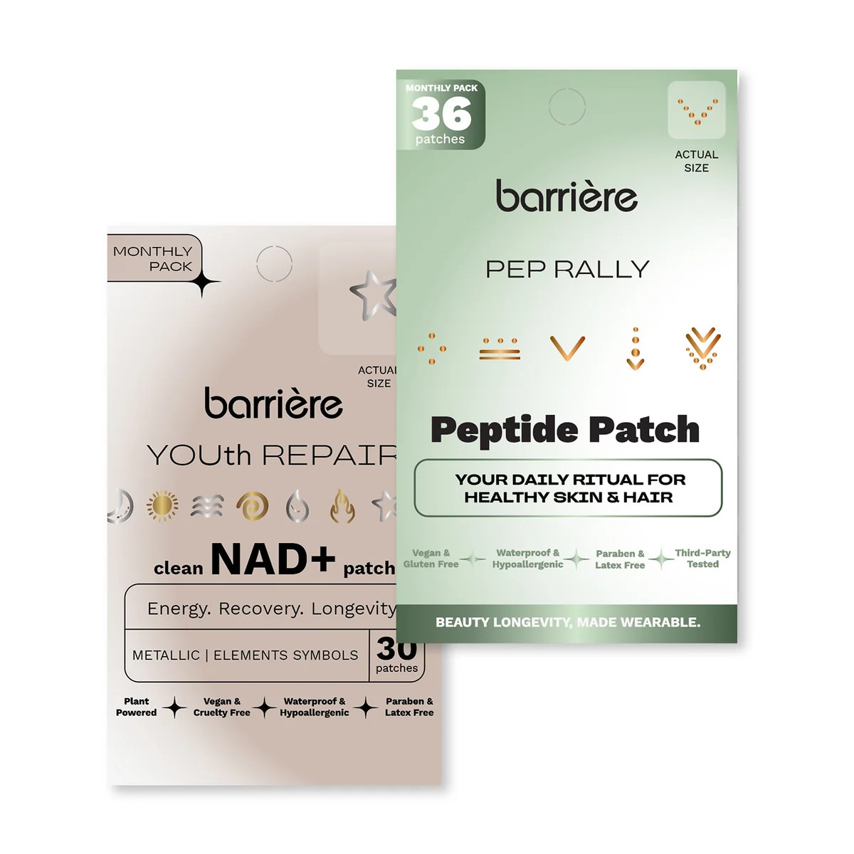 The Longevity Stack | Stick-On Support for Healthy Aging  | barri\u00e8re | barriere