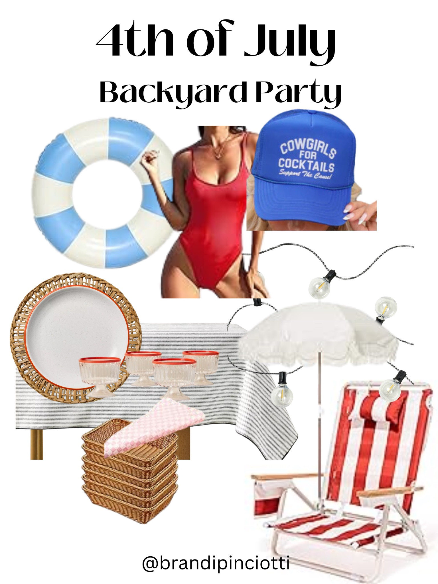 Backyard 4th of July party 🇺🇸 

#LTKParties #LTKSeasonal #LTKSummerSales