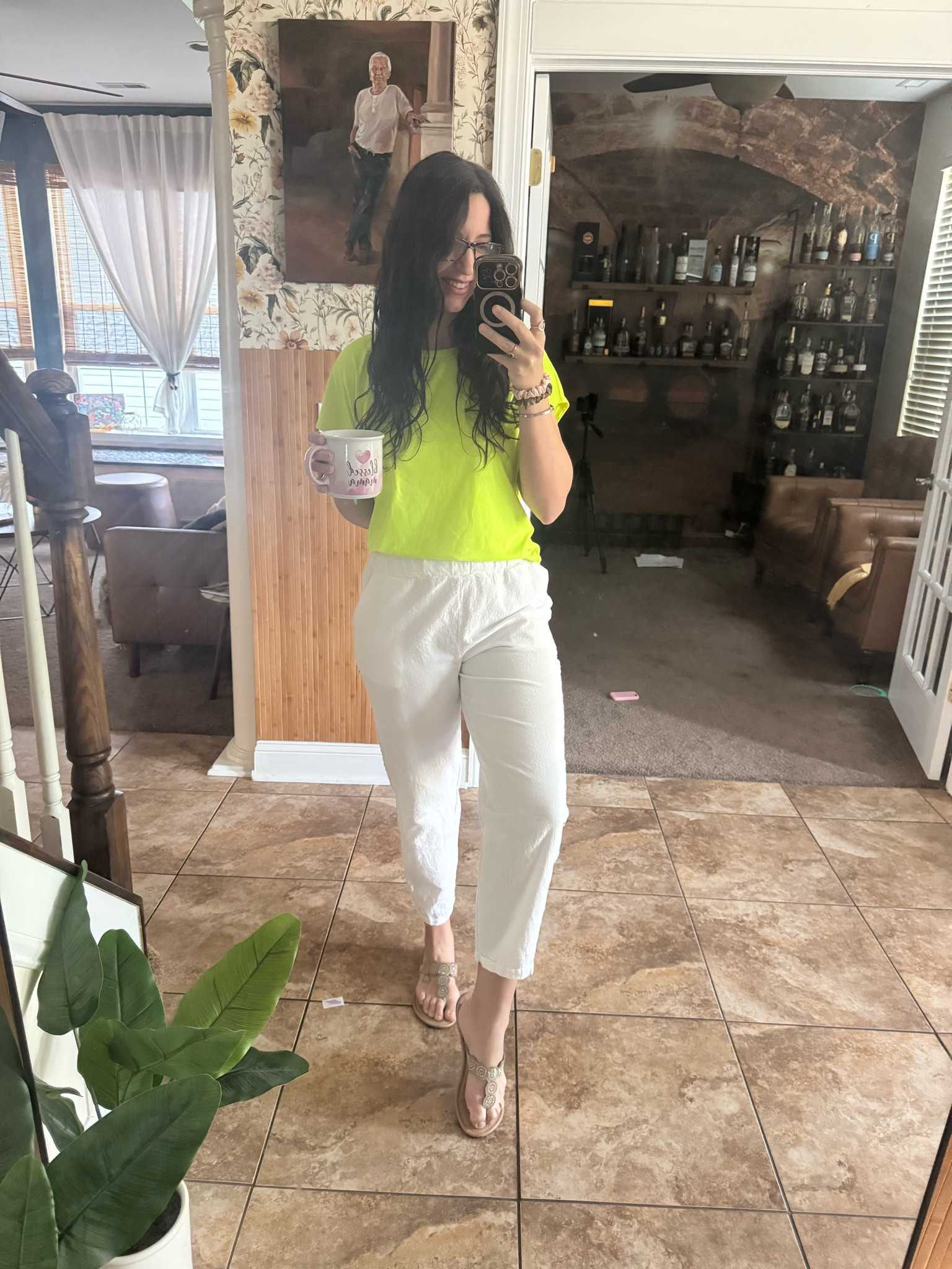 Dare to be bold with bright colors! Balance it with white pants! I am wearing large in oats for a looser fit.

#LTKootd #LTKdayinmylife #LTKmomlife