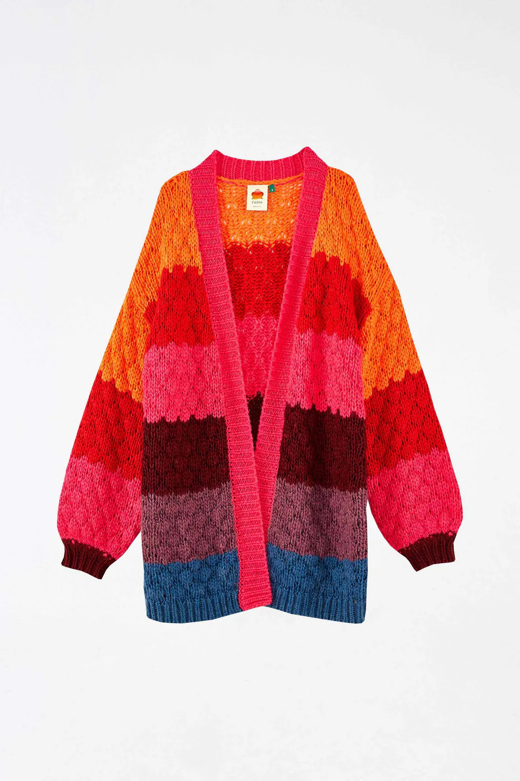 STRIPED CARDIGAN | FarmRio (US)