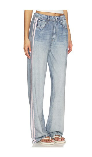 Rag & Bone rb Miramar Terry Track Pants in Blue. - size M | Revolve Clothing (Global)