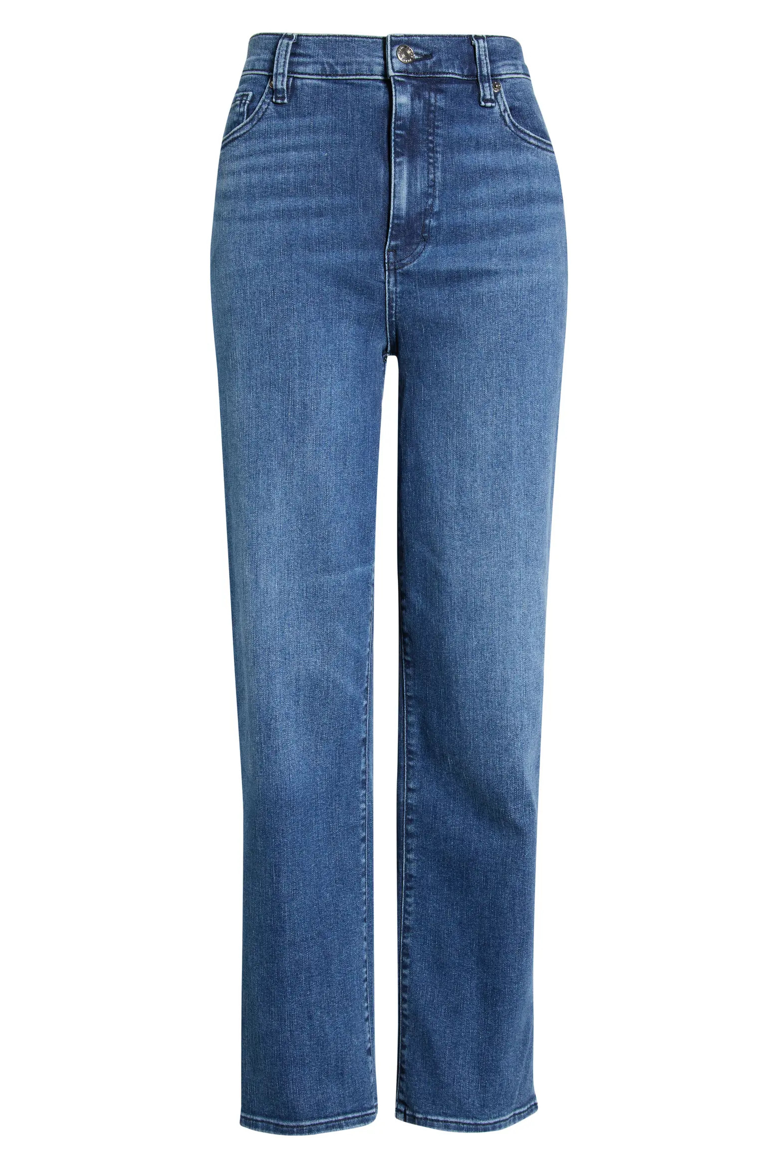 Le Sleek High Waist Ankle Straight Leg Jeans (Women) | Nordstrom | Nordstrom