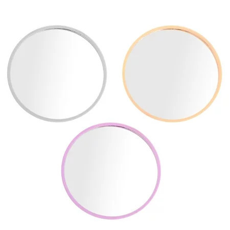 Monyance round compact mirror 24Pcs Mini Pocket Compact Portable Mirror Round Mirror Looking Glass Makeup Tools (Random Color and Pattern)(2.76X2.76X0.08Inches) | Walmart (US)
