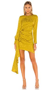 Lovers and Friends Matilda Mini Dress in Citron Green from Revolve.com | Revolve Clothing (Global)