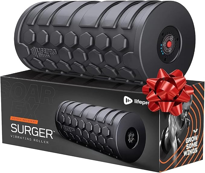 Lifepro 4-Speed Vibrating Massage Ball - Peanut Massager and Vibrating Foam Roller for Fitness, M... | Amazon (US)