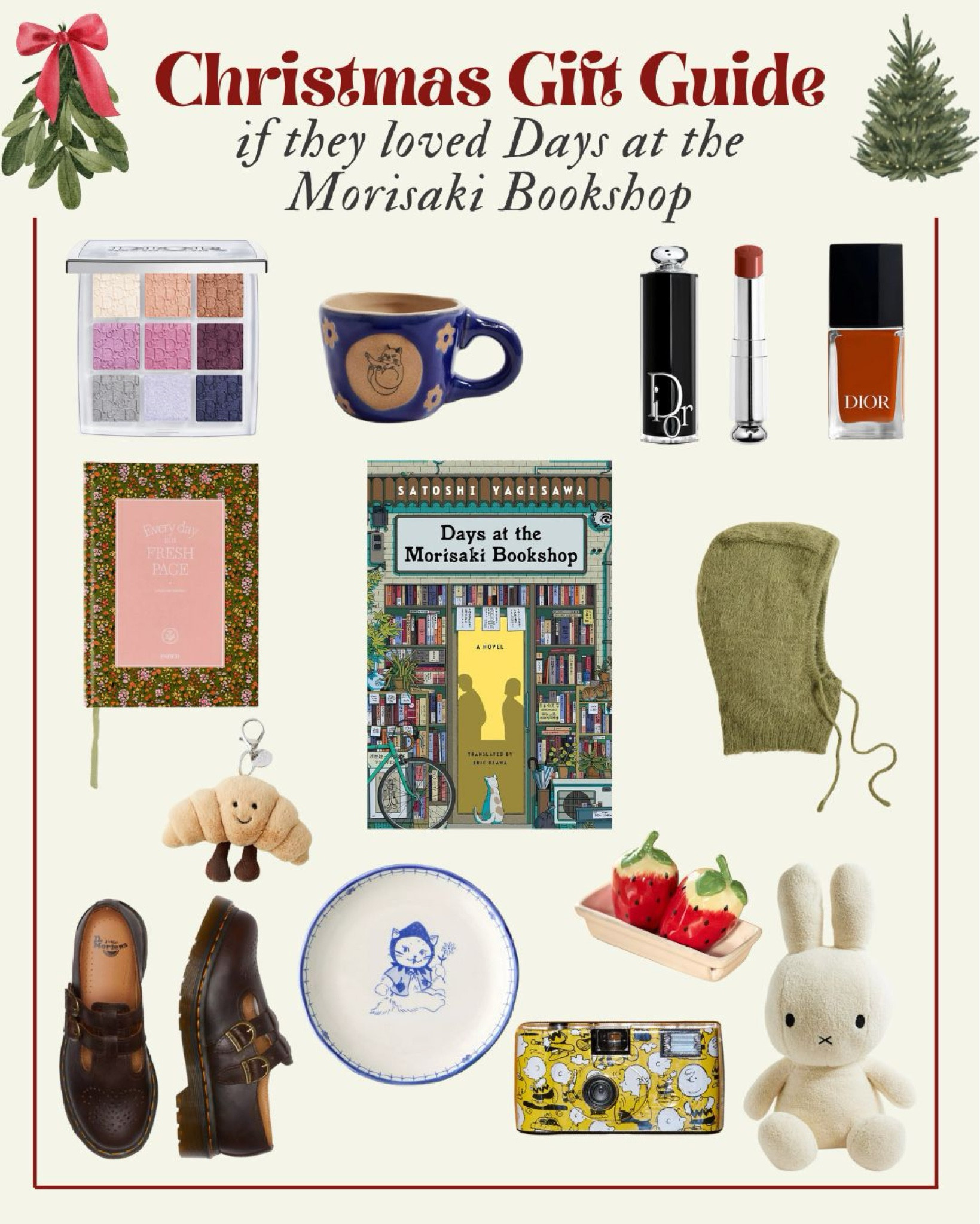 A literary Christmas gift guide for fans of the book Days at the Morisaki Bookshop 💌☕️

#LTKU #LTKHoliday #LTKGiftGuide