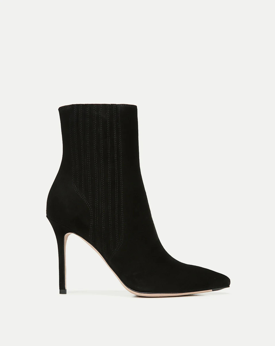 Veronica Beard Lisa Stiletto High-Heel Ankle Boot Black | Veronica Beard