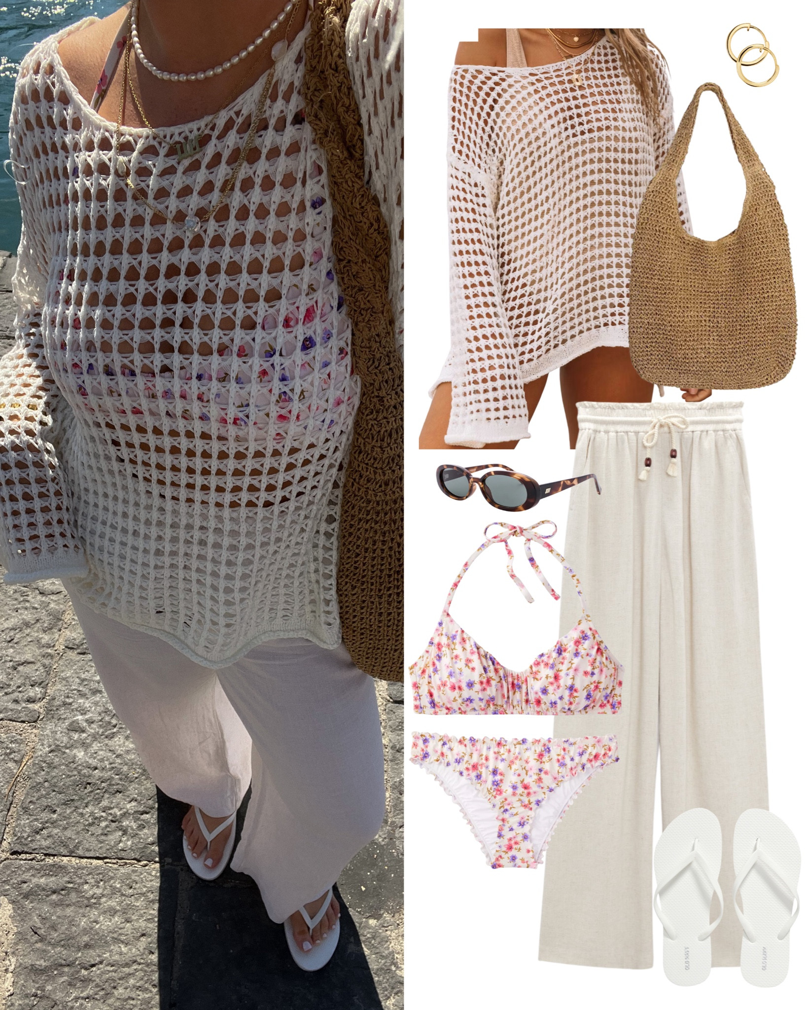 Capri boat day 🌊🏖️👙🛥️✨
crochet knit top - L
Zara linen pants - L, linked similar
Target bikini - L

#LTKSeasonal #LTKswim #LTKFind