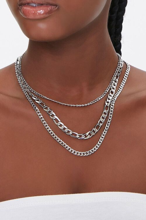 Upcycled Layered Chain Necklace | Forever 21 (US)