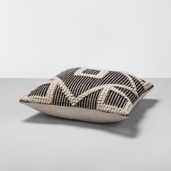 Diamond Throw Pillow Black - Opalhouse™ | Target