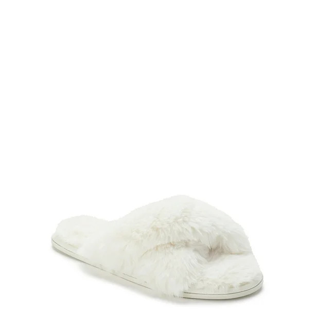 Secret Treasures Women's Crossband Slippers | Walmart (US)