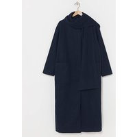 Navy Longline Scarf Coat Navy - JD Williams - Size: 18 | JD Williams (UK)