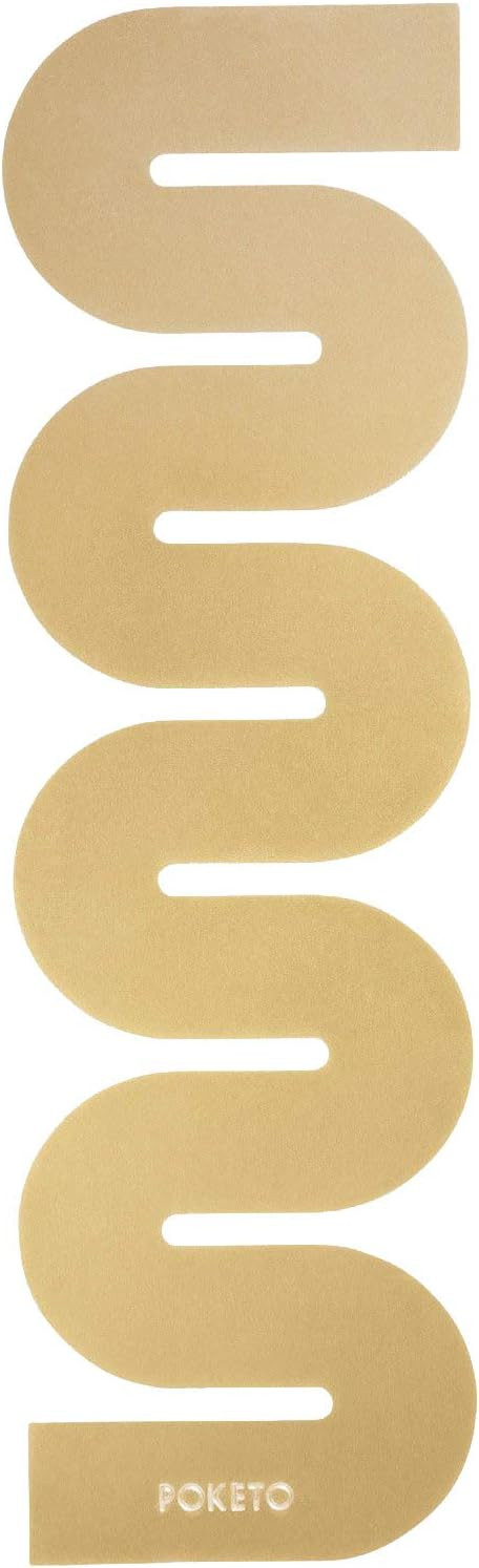 Brass Bookmark Wave Squiggle Book Accessories Reading 6" x 2" | Amazon (US)