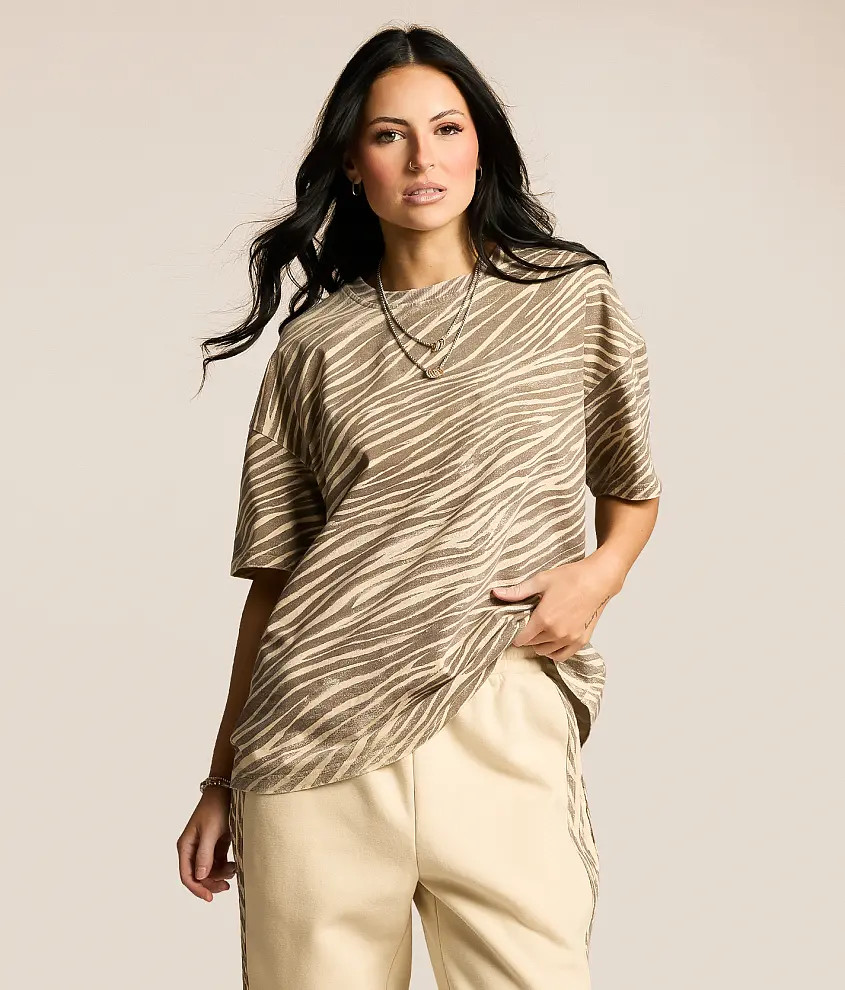 Zebra Oversized T-Shirt | Buckle