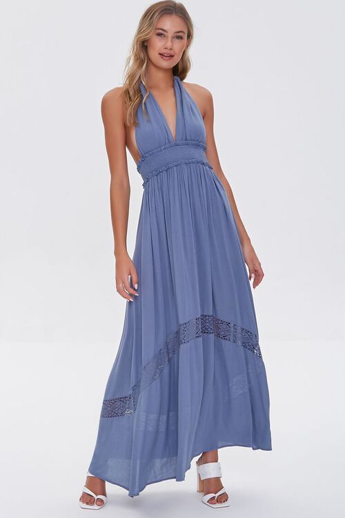 Plunging Halter Maxi Dress | Forever 21 (US)