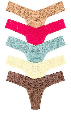 Hanky Panky Five Low Rise Thongs in Classics from Revolve.com | Revolve Clothing (Global)