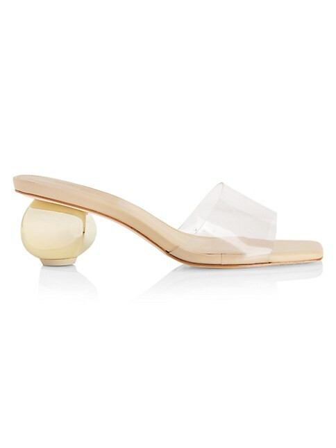 Tyra Transparent Vinyl Mules | Saks Fifth Avenue