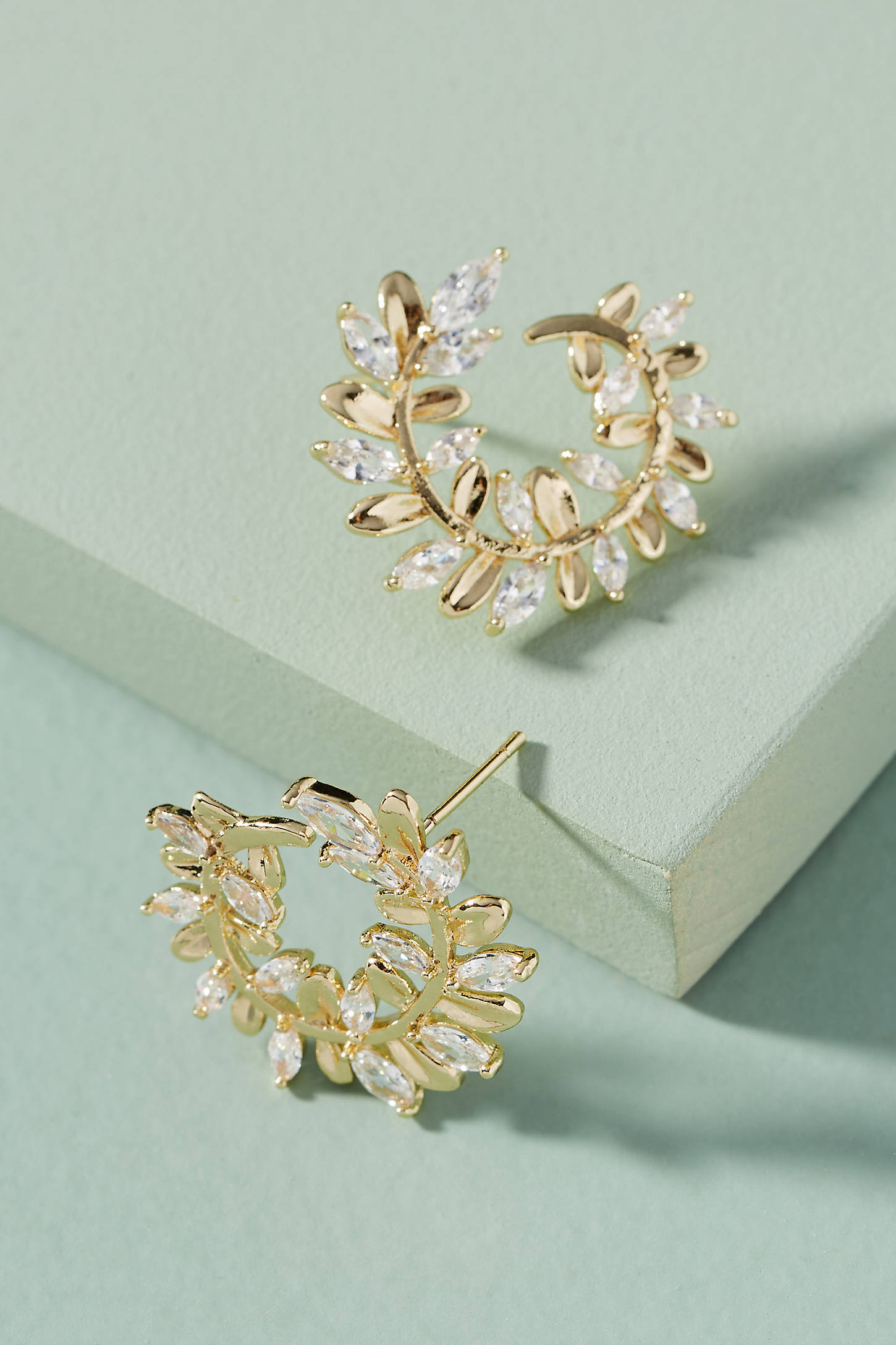 Romeo Vine Hoop Earrings | Anthropologie (US)