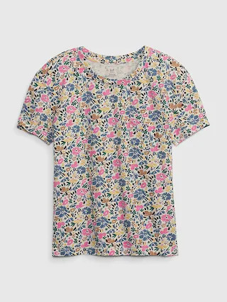 Kids 100% Organic Cotton Boxy Pocket T-Shirt | Gap (US)