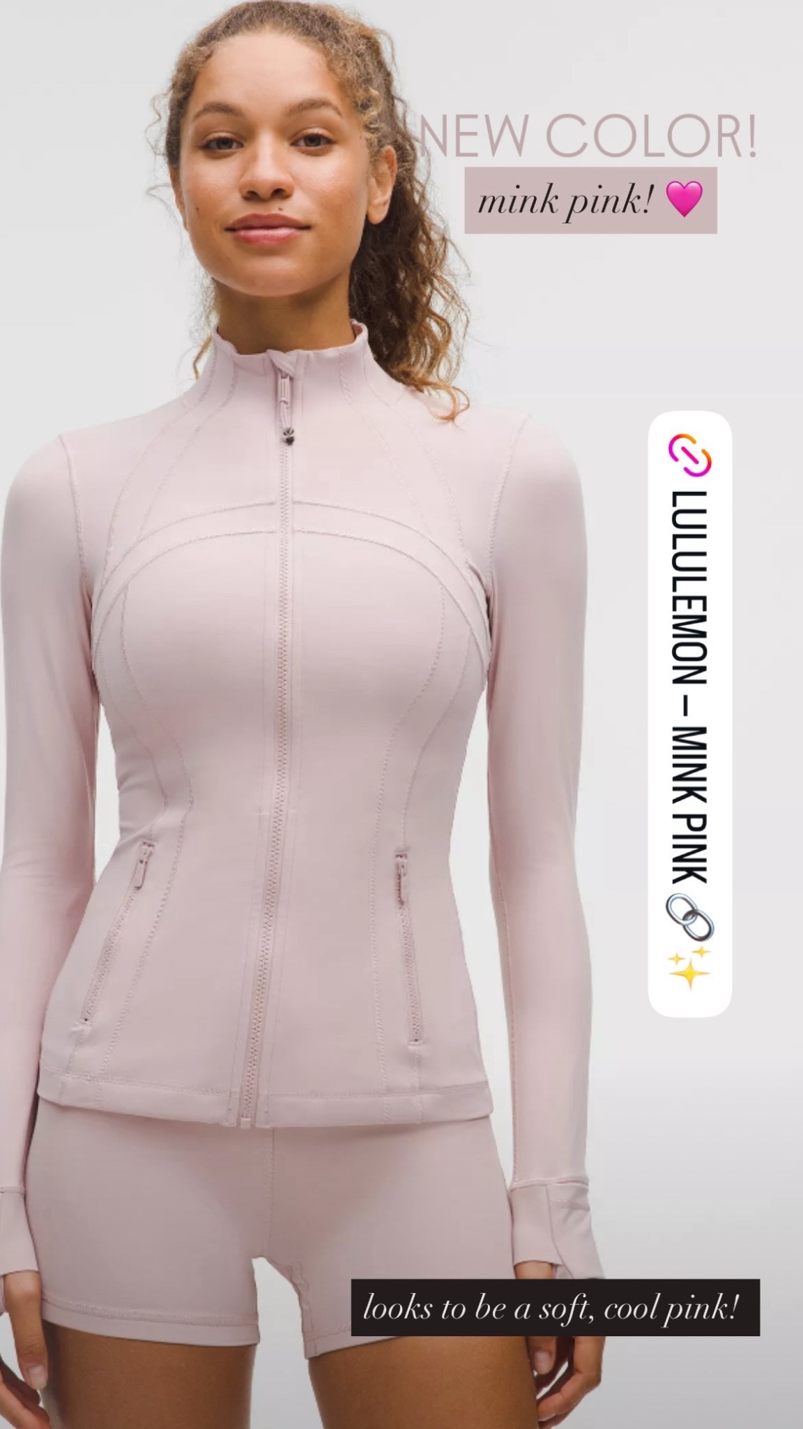 NEW! from Lululemon! Color: Mink Pink! 

HOC / summer / bessummerBeasummer