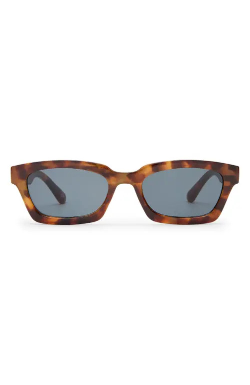AIRE Sculptor 50mm Rectangular Sunglasses in Dark Tortoise at Nordstrom | Nordstrom