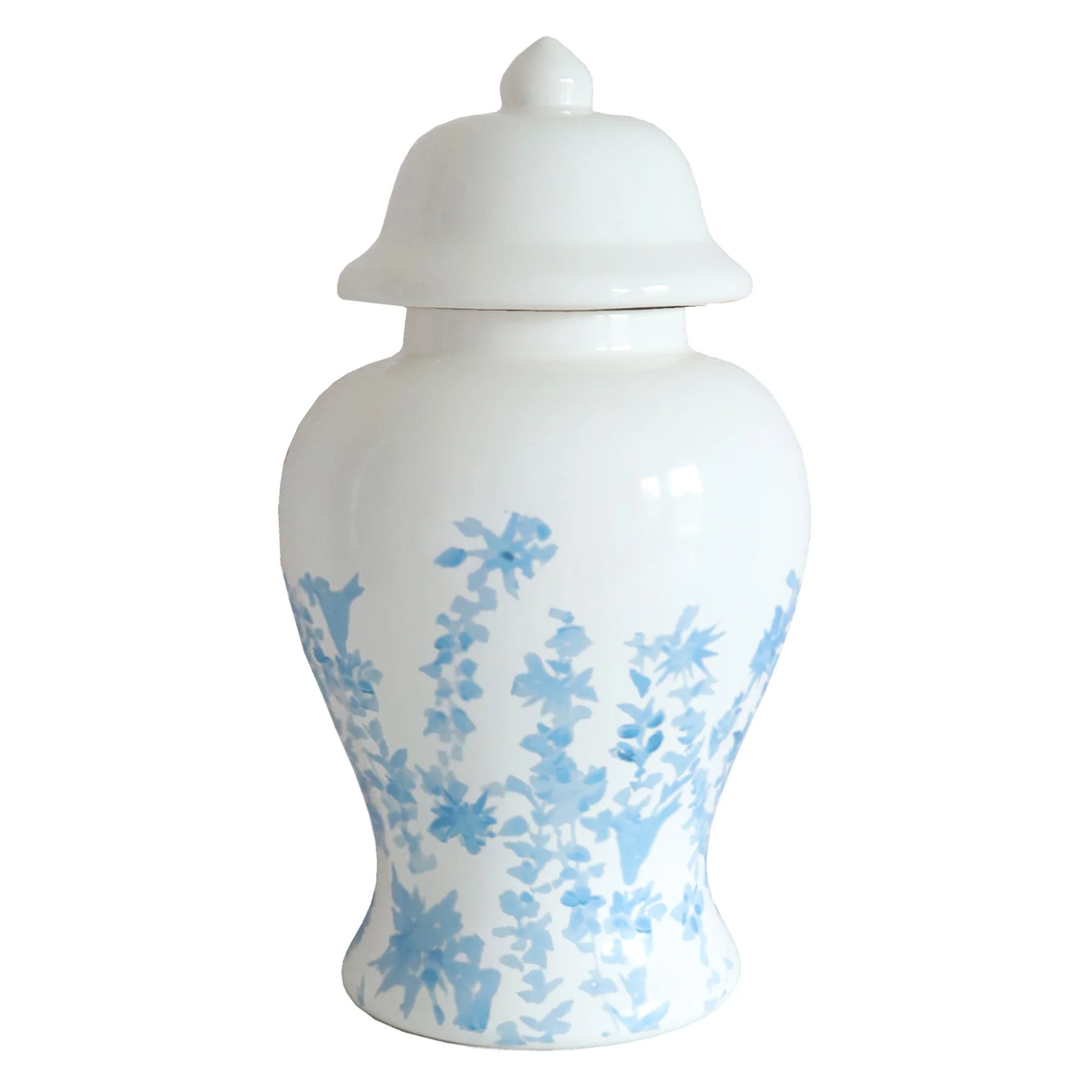 "Aster" Ginger Jars in Blue by Lo Home x Junior Sandler | Ruby Clay Company