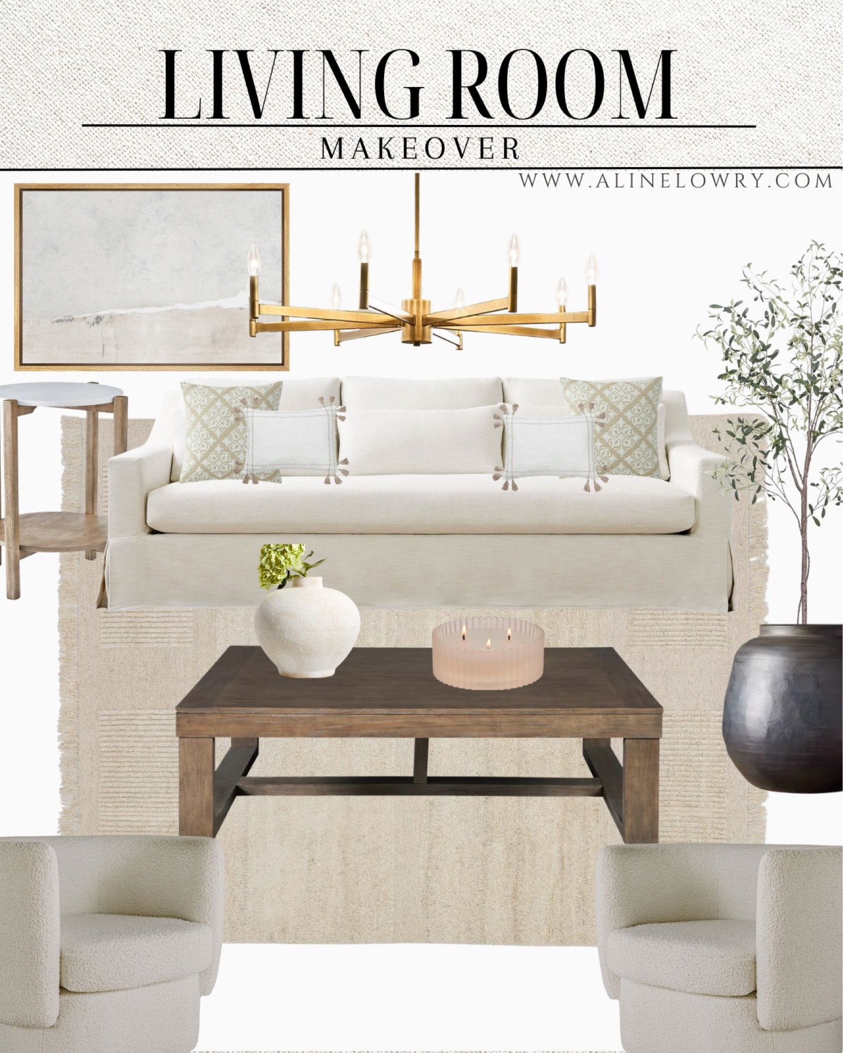 Aline Lowry’s Living Room makeover. Living room decor. Home decor. How I want to remodel my living room. 

#LTKhome #LTKSeasonal #LTKU