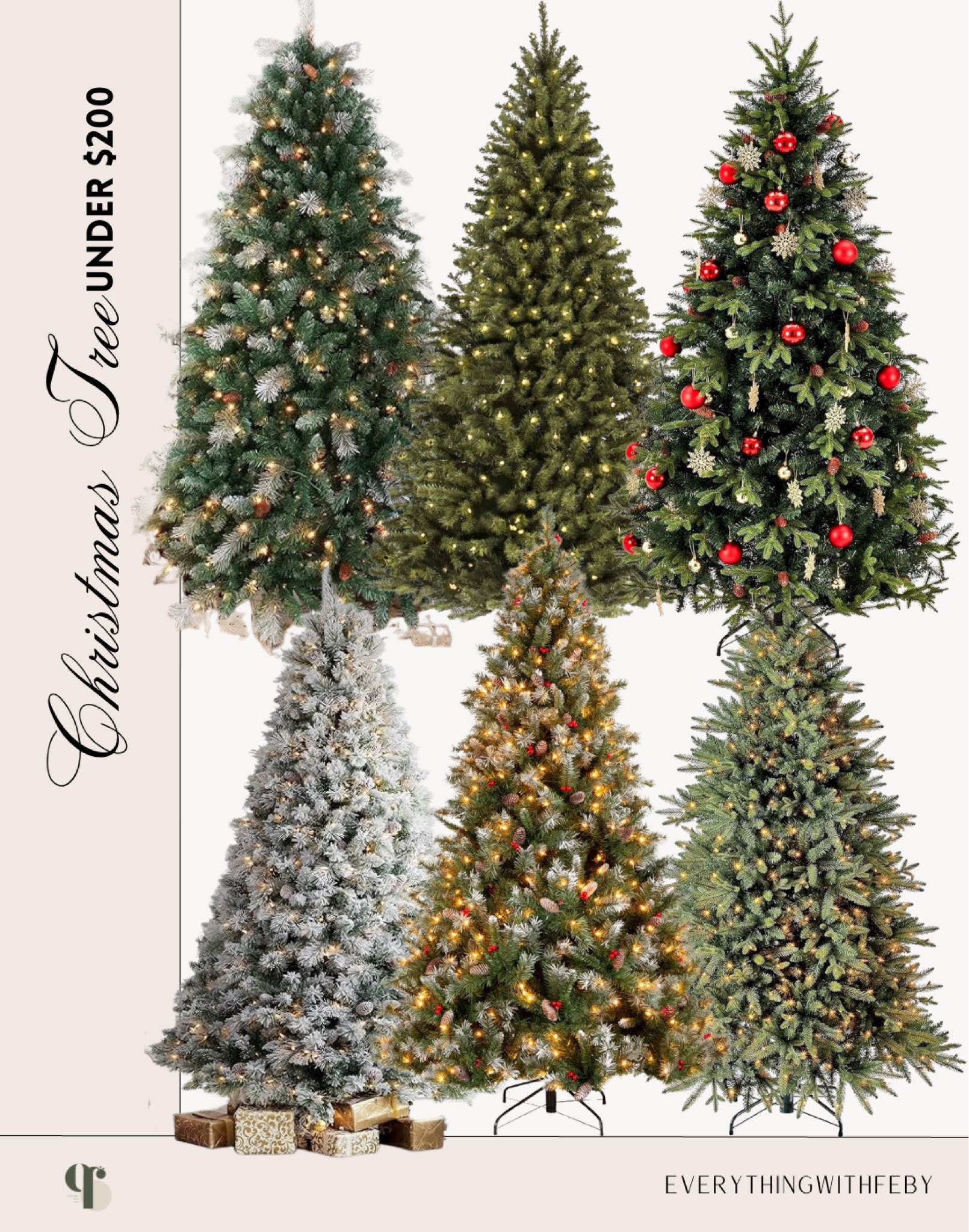 Christmas Tree Under $200

Pre lit Christmas tree / amazon finds / amazon must have / amazon favorites / amazon home decor / amazon Christmas finds / aesthetics Christmas treee

#LTKHoliday #LTKhome #LTKSeasonal