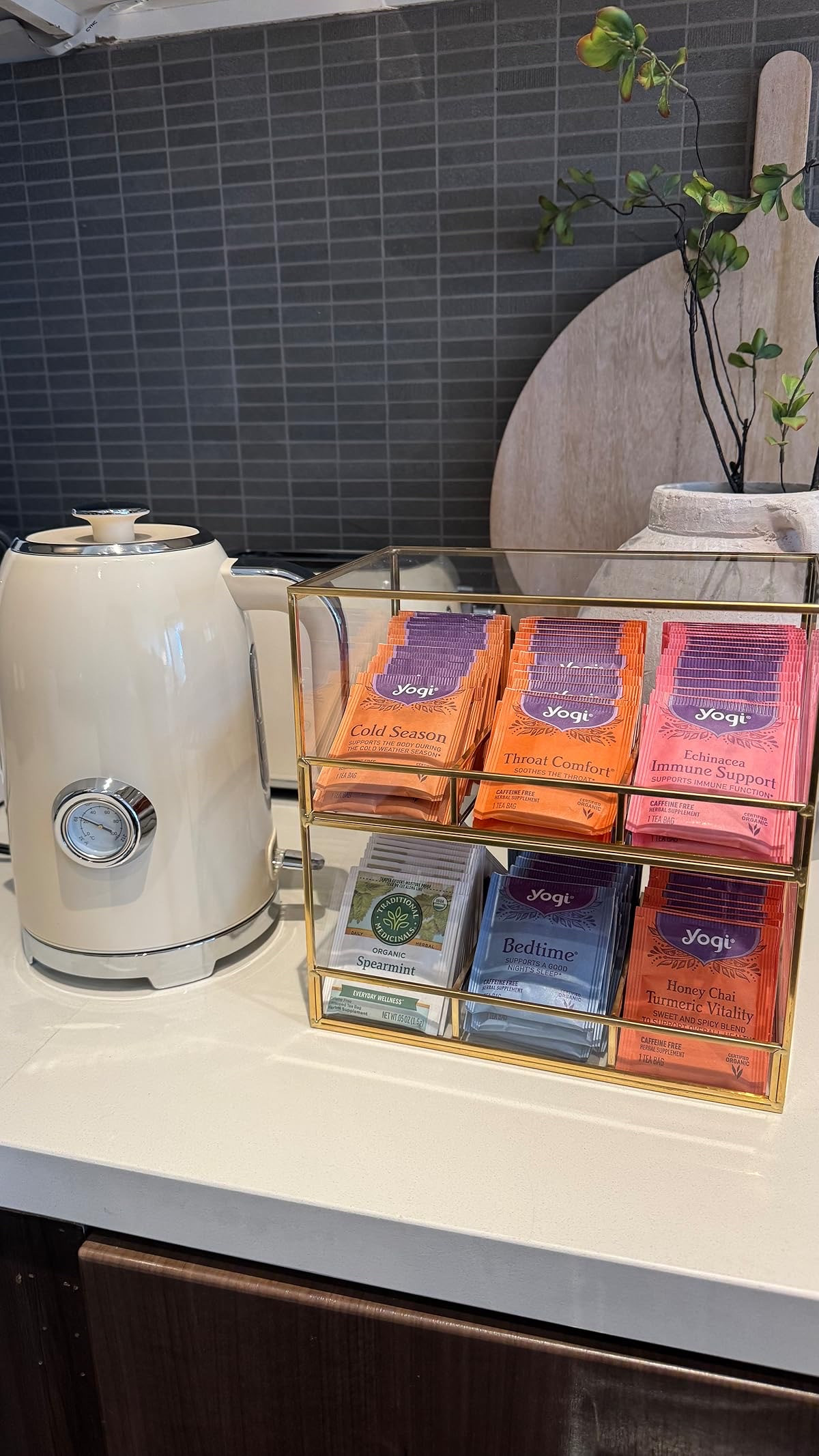 Tea organizer and electric kettle 😋🫖

#LTKHome